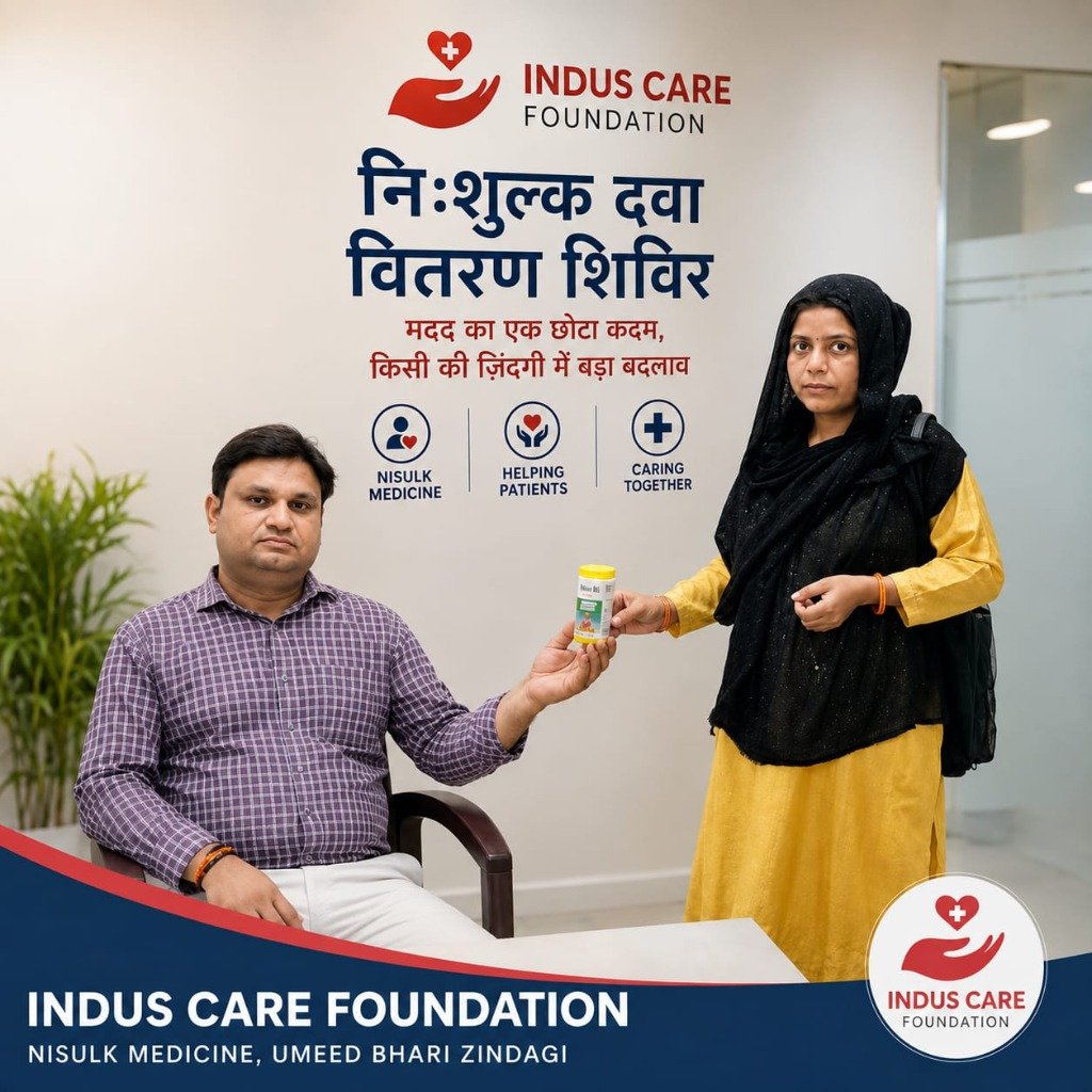 Indus Care Free Medicine Distribution Camp